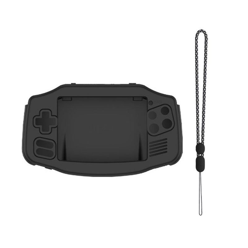 Suitable for RG34XX open source portable retro handheld game console silicone protective case, simple solid color, drop-proof, storage and dustproof shell